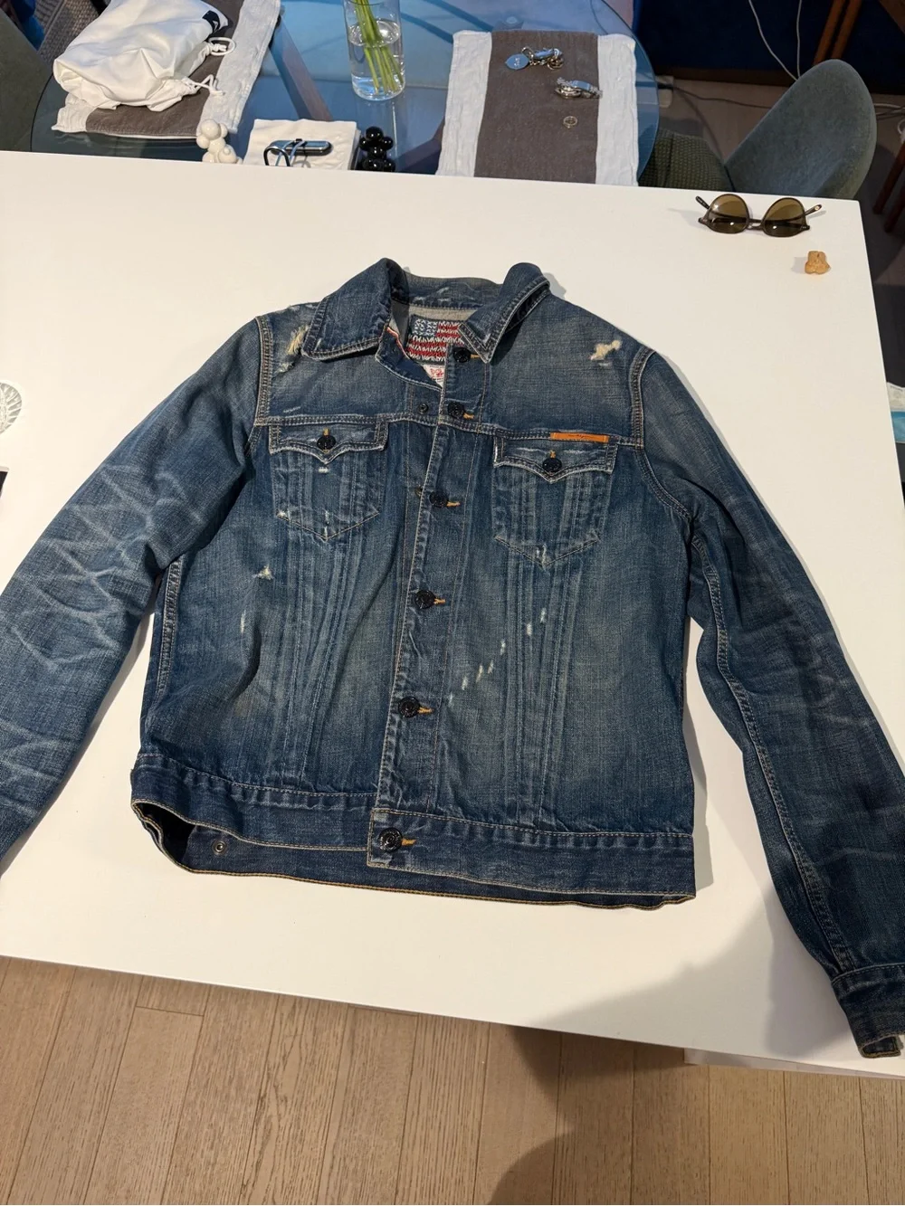 True religion 100% cotton denim jacket